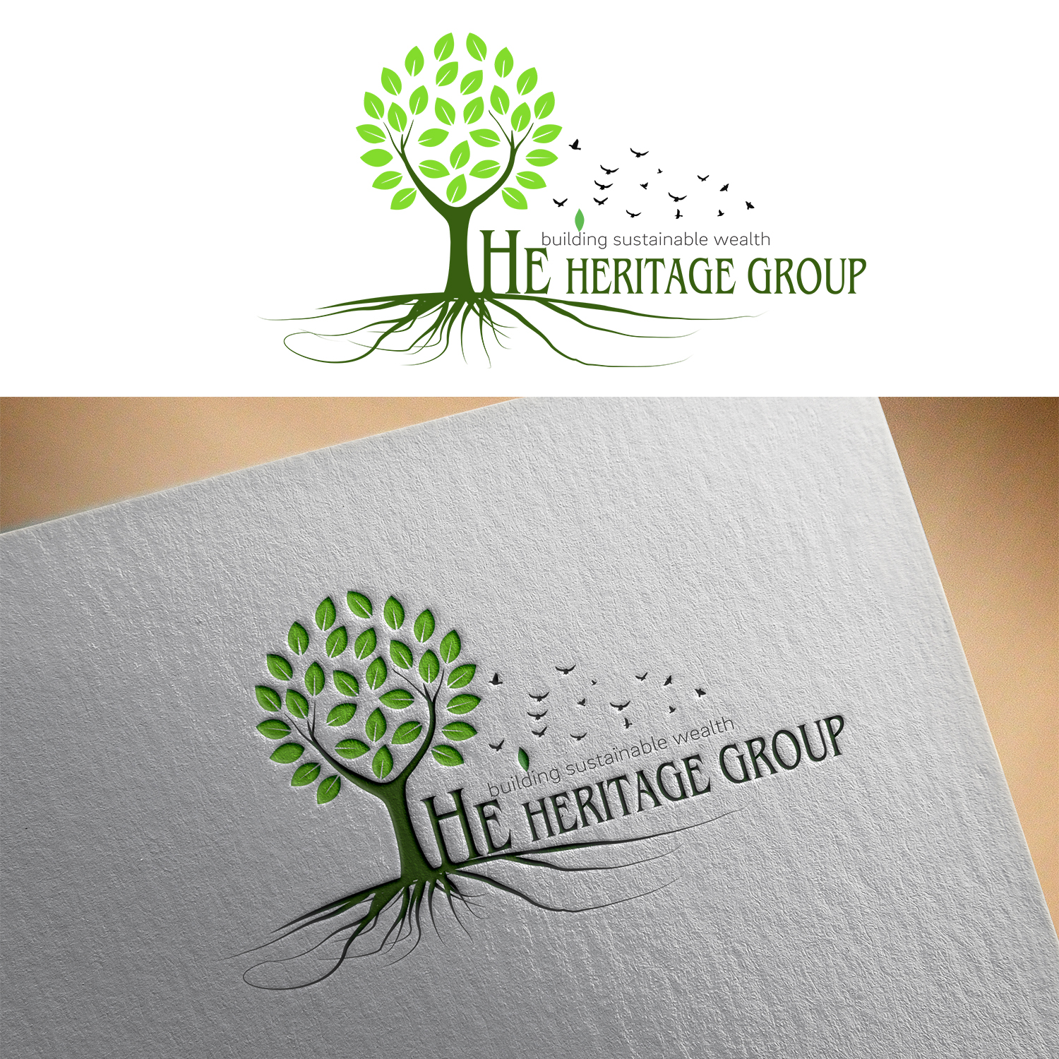Logo Design by Amila Sri Muthukelum for Heritage Wealth Planning LLC | Design #16118154