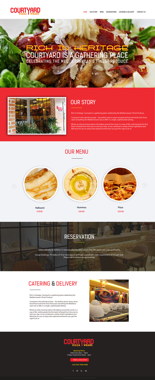 Web Design by chandrayaan.creative for GA | Design #16139528