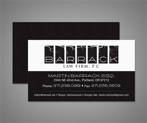 Business Card Design by clandestine for this project | Design #2634592