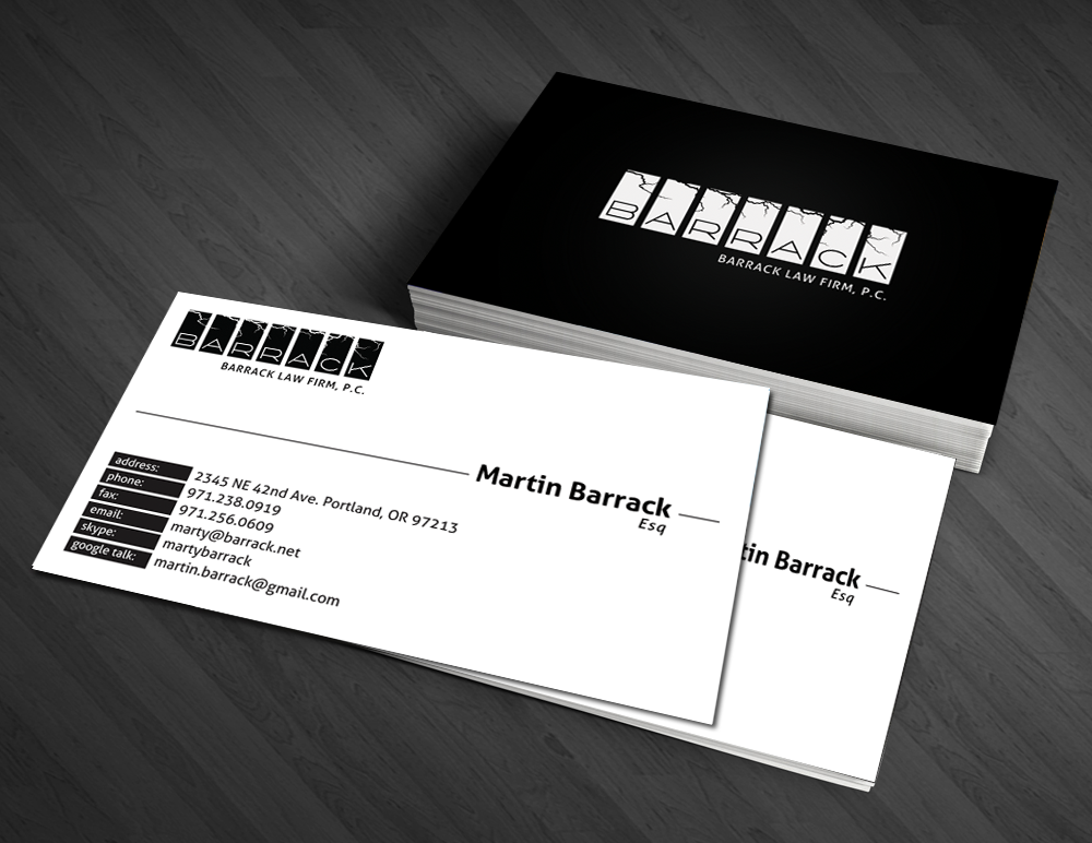 Business Card Design by  Artman for this project | Design #2664433