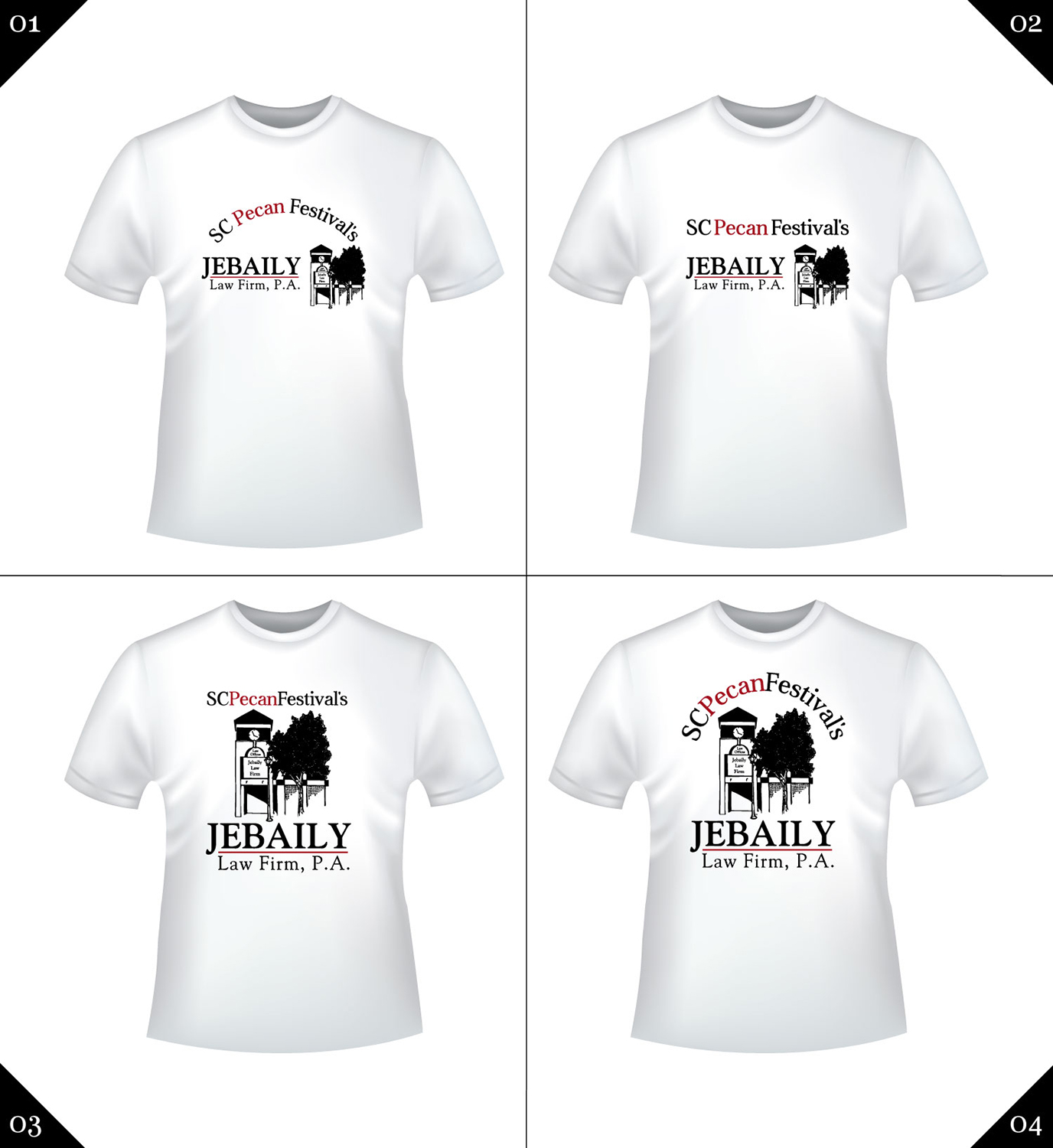 T-shirt Design by Impressive Sol for Jebaily Law Firm PA | Design #16127148