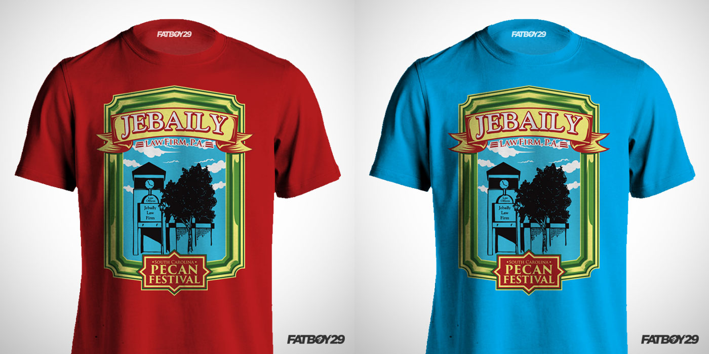 T-shirt Design by Fatboy Graphic for Jebaily Law Firm PA | Design: #16131138