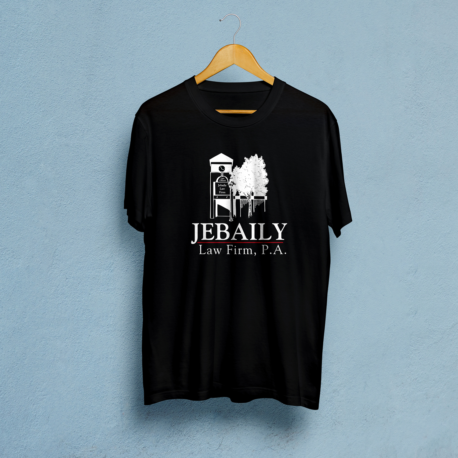 T-shirt Design by Souvik Roy (Alex Pro) for Jebaily Law Firm PA | Design #16118505