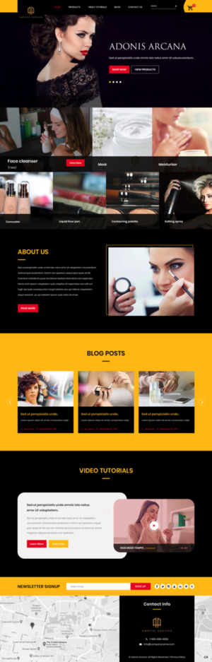 Web Design by pb for this project | Design: #19342047