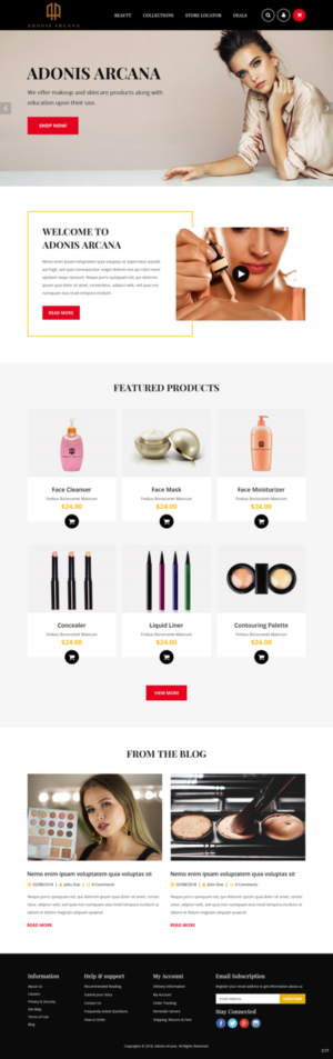 Web Design by pb for this project | Design: #19342052