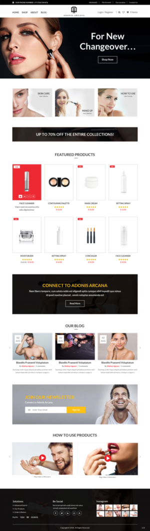 Web Design by pb for this project | Design: #19342055