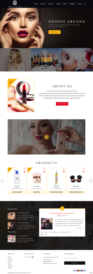 Web Design by pb for this project | Design: #19342056