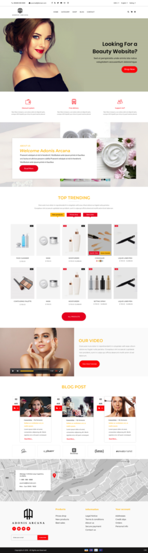 Web Design by pb for this project | Design: #19342060