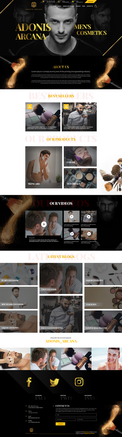 Web Design par Impressive Sol pour ce projet | Design #19383145
