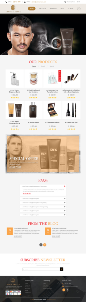 Web Design by rightway for this project | Design: #19383629