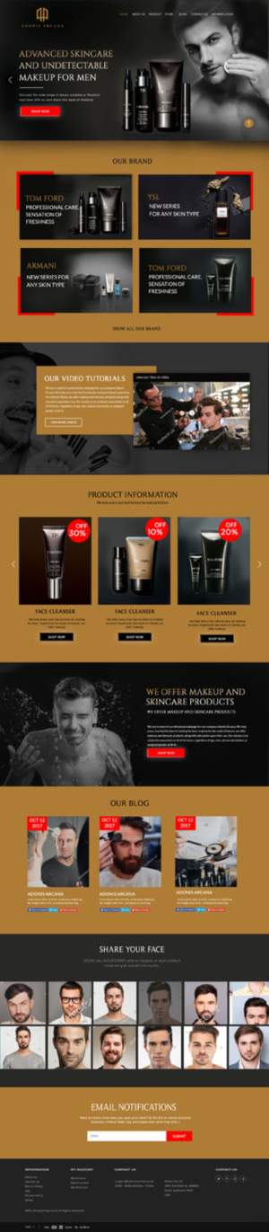Web Design by **INCREDIBLEDESIGNERS** for this project | Design: #19359401