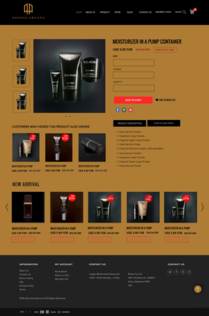 Web Design by **INCREDIBLEDESIGNERS** for this project | Design: #19428013