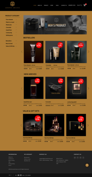 Web Design by **INCREDIBLEDESIGNERS** for this project | Design: #19428014