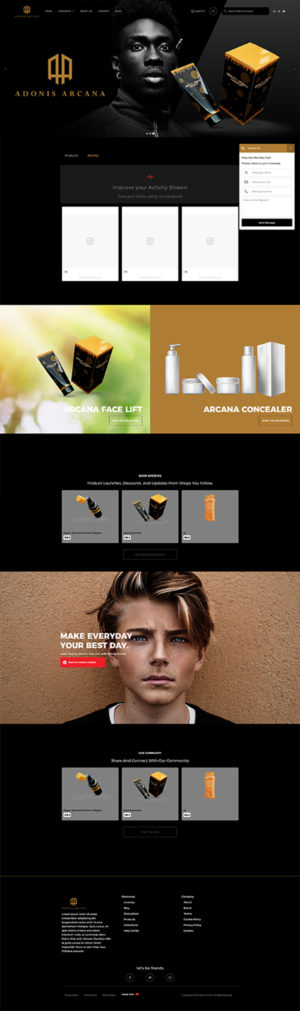 Web Design by insert name here for this project | Design: #19389591