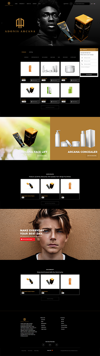 Web Design by insert name here for this project | Design #19391588