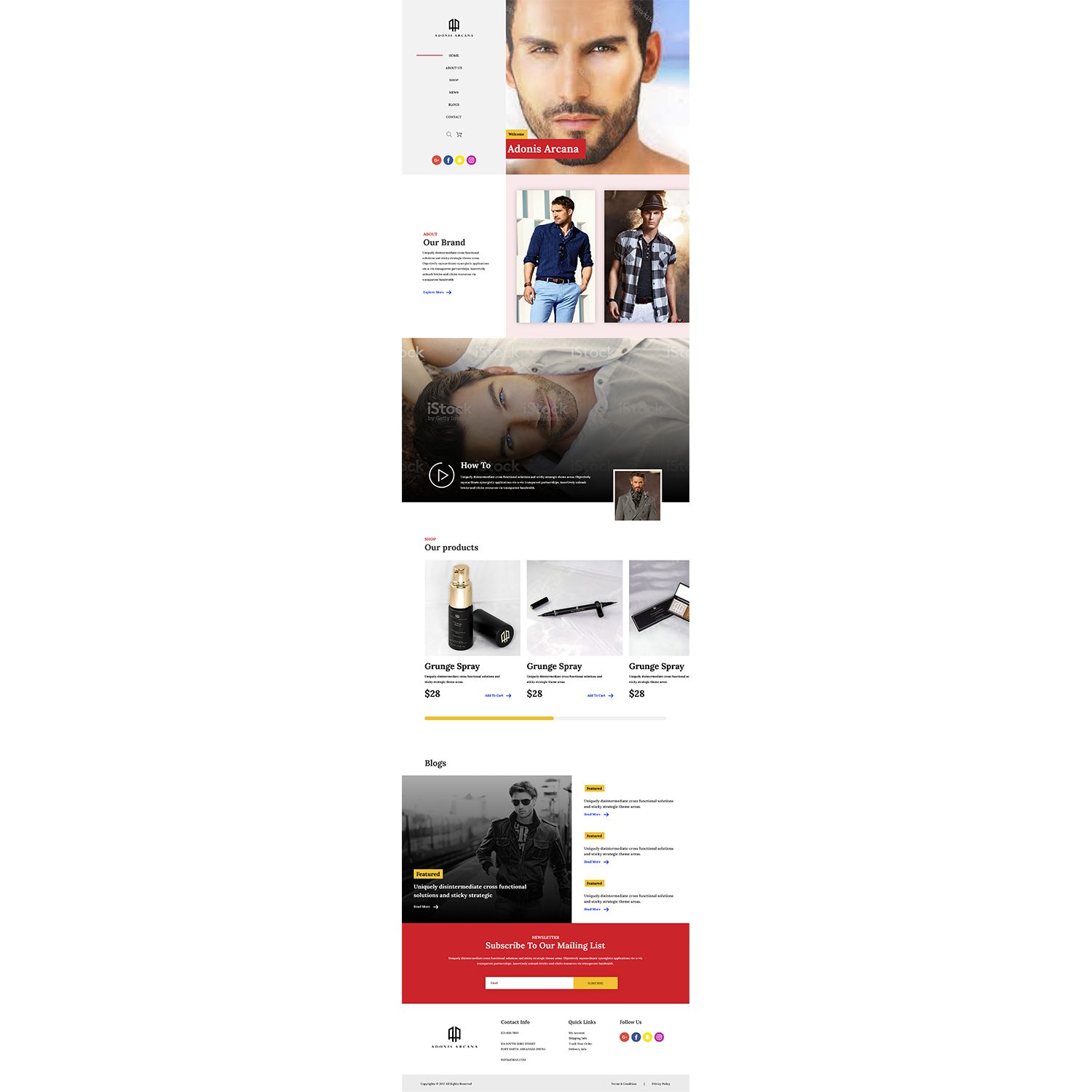 Diseño Web por Hassaan Shah para este proyecto | Diseño #19381058