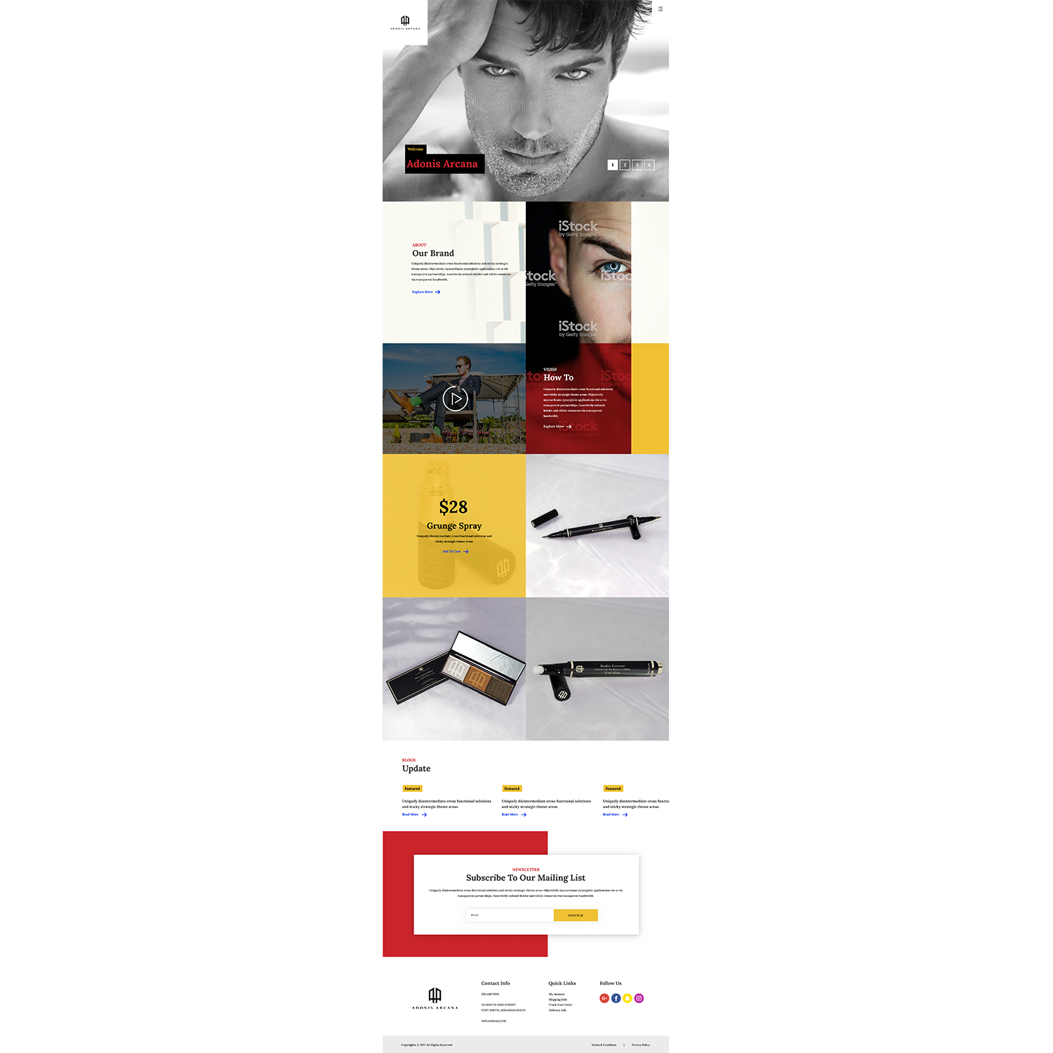 Diseño Web por Hassaan Shah para este proyecto | Diseño #19381059