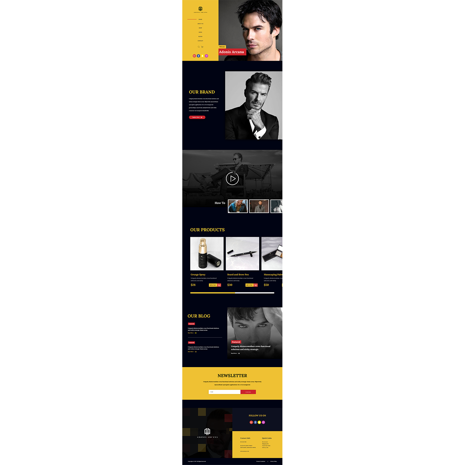 Web Design by Hassaan Shah for this project | Design #19391767
