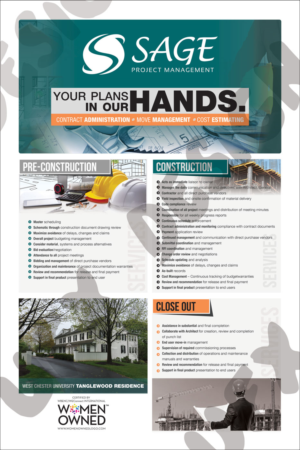 Design de Poster par UrbainFX pour Sage Project Management | Design : #16210187