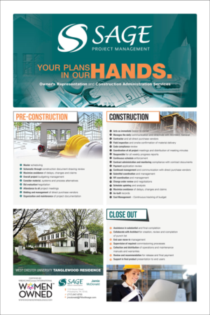 Design de Poster par UrbainFX pour Sage Project Management | Design : #16247548
