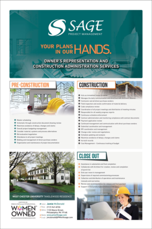 Design de Poster par UrbainFX pour Sage Project Management | Design : #16256685