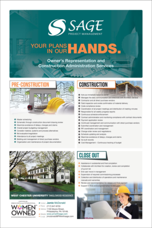 Design de Poster par UrbainFX pour Sage Project Management | Design : #16256686