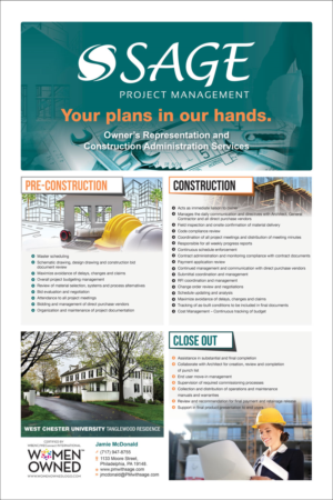Design de Poster par UrbainFX pour Sage Project Management | Design : #16264222