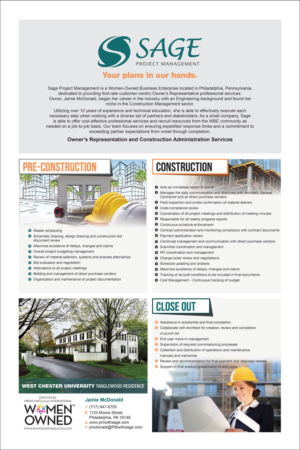 Design de Poster par UrbainFX pour Sage Project Management | Design : #16282600