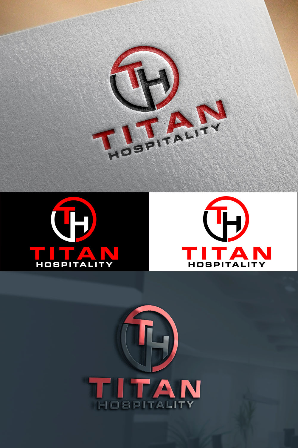 Logo-Design von shariqueyaseen2 für Titan Hospitality Group, LLC | Design: #16167386