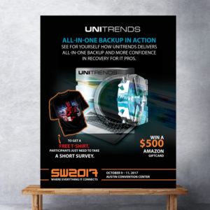Poster-Design von uk für Unitrends | Design: #16126784