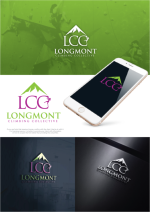 Logo Design by totaleffects for Longmont Climbing Collective | Design #16125441