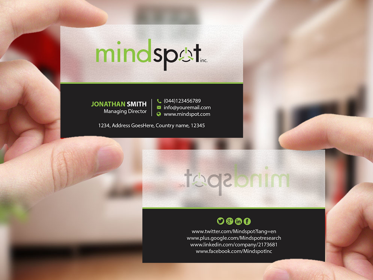 Business Card Design by Creations Box 2015 for this project | Design #16172521