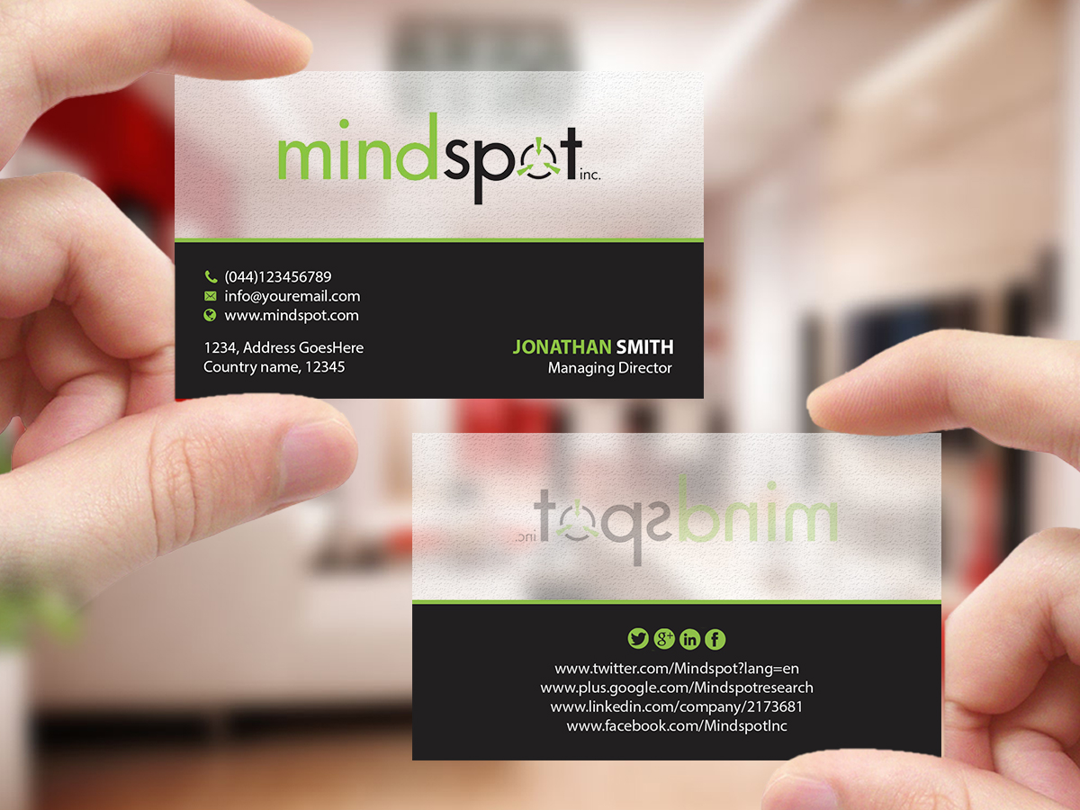 Visitenkarten-Design von Creations Box 2015 für dieses Projekt | Design #16172522