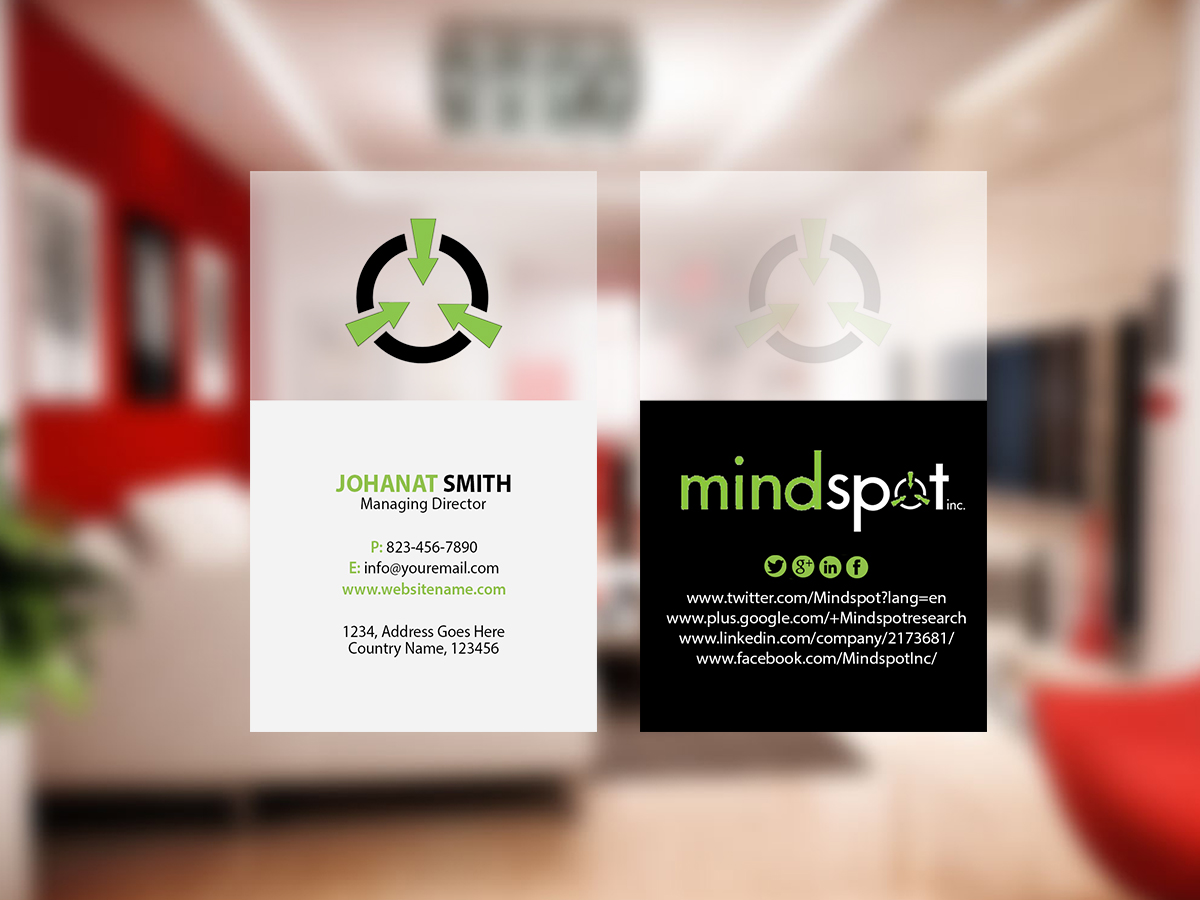 Visitenkarten-Design von Creations Box 2015 für dieses Projekt | Design #16172524