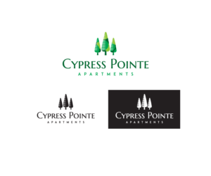 Cypress Pointe Apartments | Logo Design by Buck Tornado