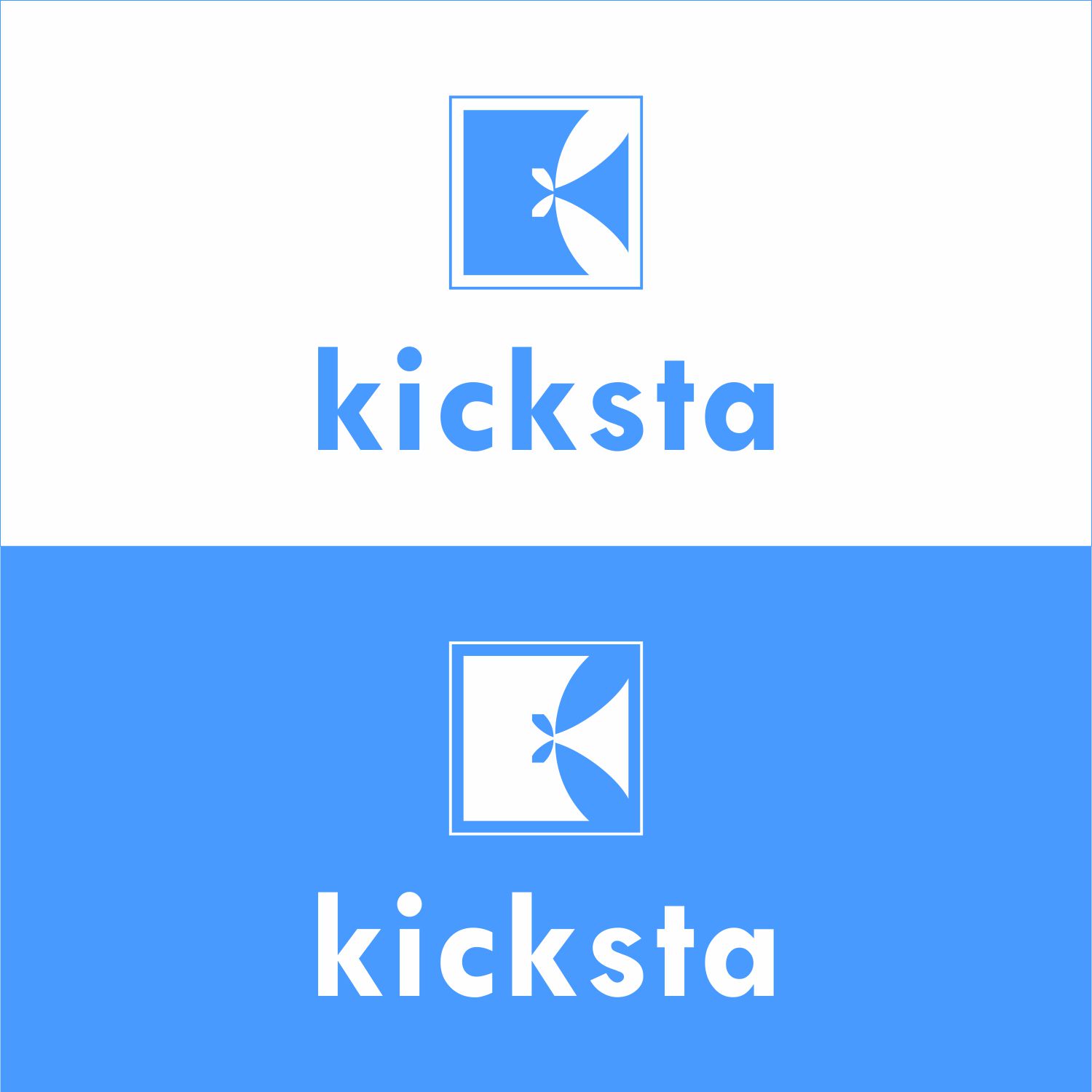 Logo Design by Vyush for Galvin and Mathews Trade DBA Kickstagram | Design #16118110