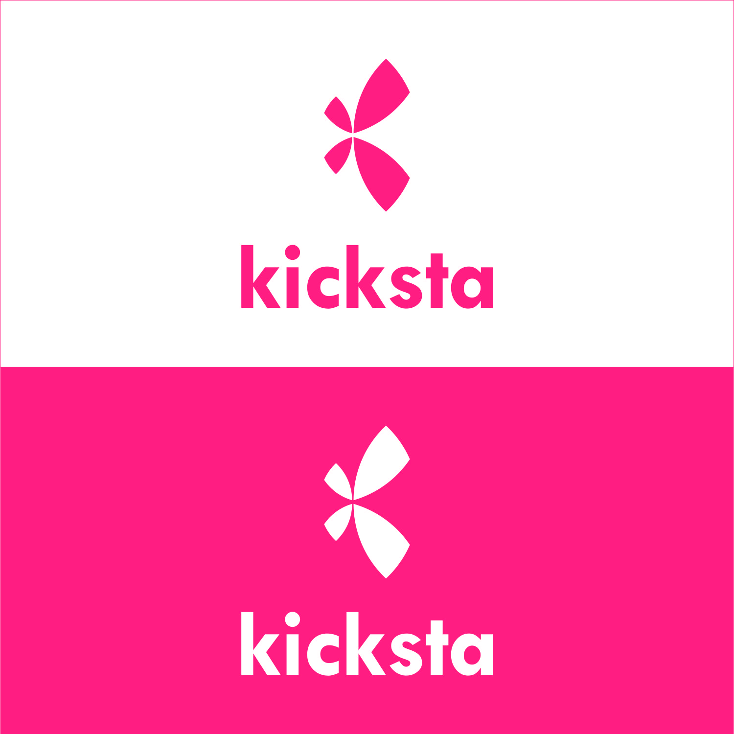 Logo Design by Vyush for Galvin and Mathews Trade DBA Kickstagram | Design #16118111