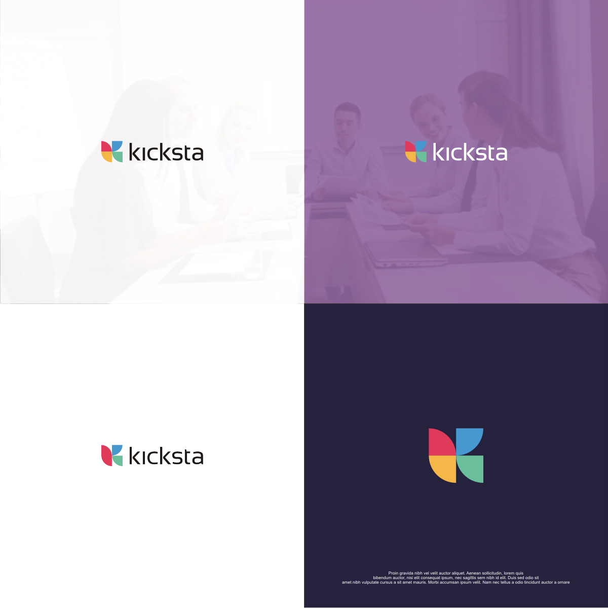 Logo Design by graphicssquare for Galvin and Mathews Trade DBA Kickstagram | Design #16104942