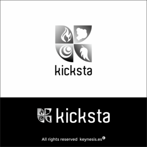 Diseño de Logo por keynesis para Galvin and Mathews Trade DBA Kickstagram | Diseño #16114144