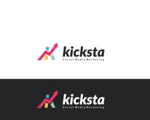 Logo Design by Atec for Galvin and Mathews Trade DBA Kickstagram | Design: #16107158