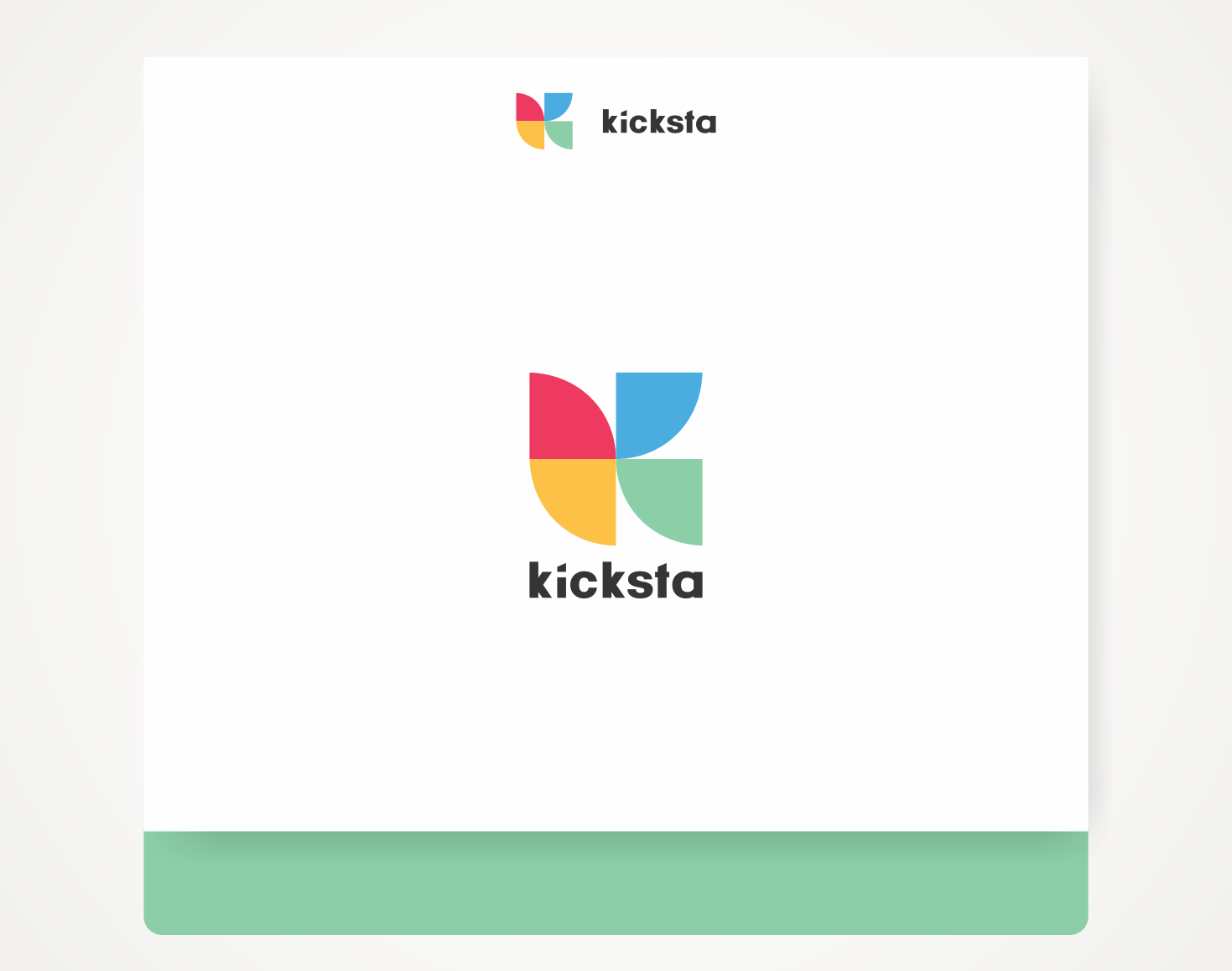 Logo Design by Savana for Galvin and Mathews Trade DBA Kickstagram | Design #16113819