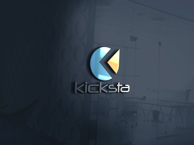 Logo Design by designmaker0 for Galvin and Mathews Trade DBA Kickstagram | Design #16118226