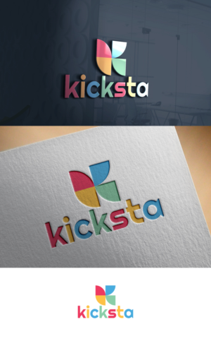 Logo Design by supercreative for Galvin and Mathews Trade DBA Kickstagram | Design: #16114281
