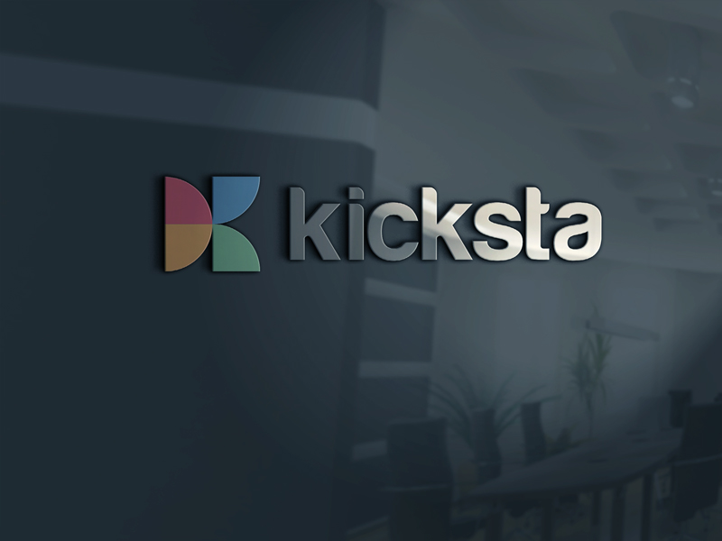 Logo Design by RHD for Galvin and Mathews Trade DBA Kickstagram | Design #16110579