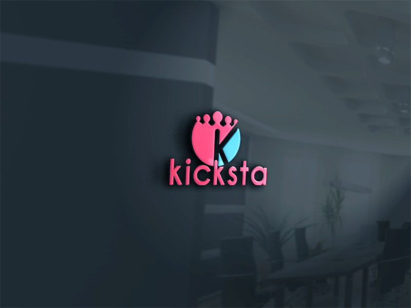 Logo Design by Sherpa design for Galvin and Mathews Trade DBA Kickstagram | Design #16122881