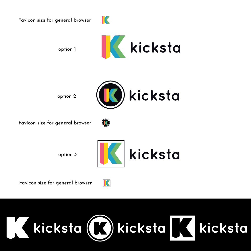 Logo Design by saskhiam for Galvin and Mathews Trade DBA Kickstagram | Design #16111281