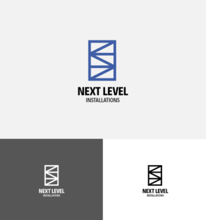 Logo Design by Maand for Next Level Installations  | Design: #16118453