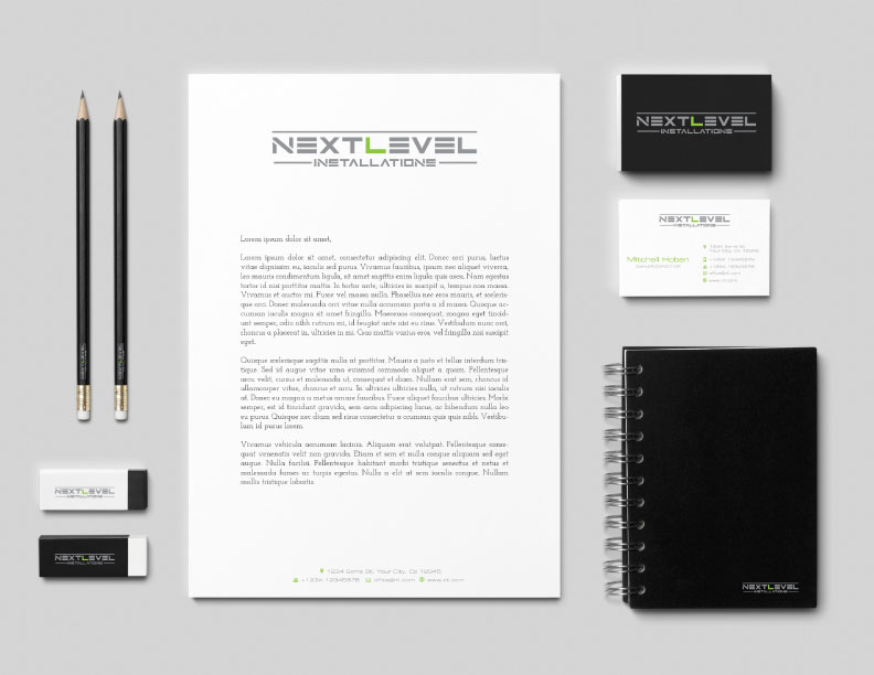 Logo Design by bc21 for Next Level Installations  | Design #16129284