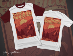 T-shirt Design by Zhor Signatures for this project | Design: #16128789