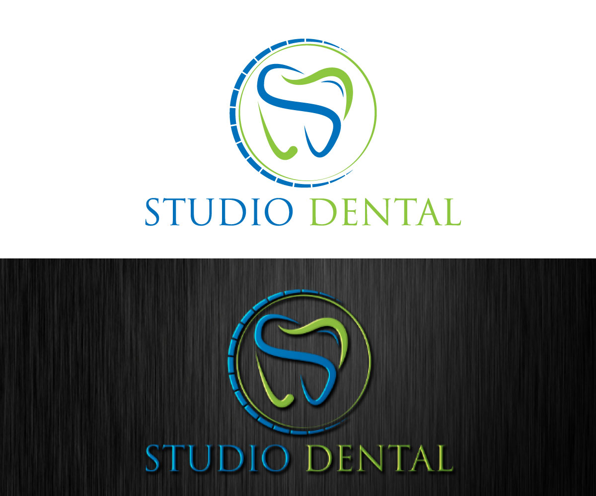 Logo Design by johnnyblackman for studio dental | Design #16116457